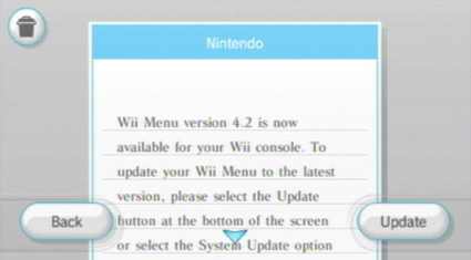 Wii System Update 4.2